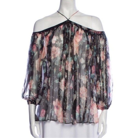 Zimmermann Master Flute Havoc Suspend Silk Floral Blouse - Picture 4 of 12